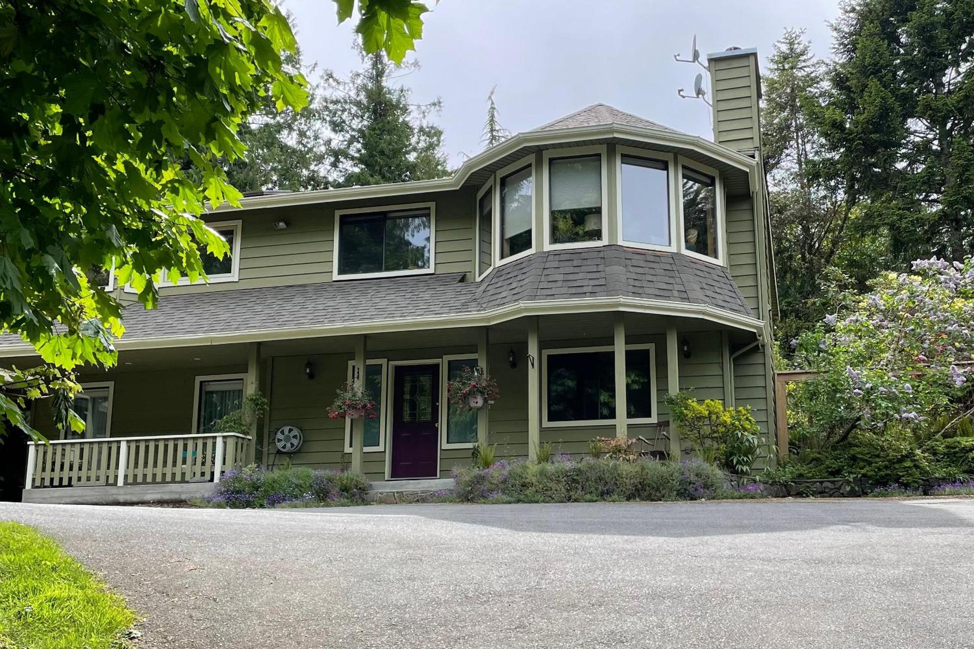 Oceanspray Hideaway Apartamento North Saanich Exterior foto